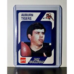 Pat Sullivan 1989 Collegiate Collection #3 Card Auburn Tigers